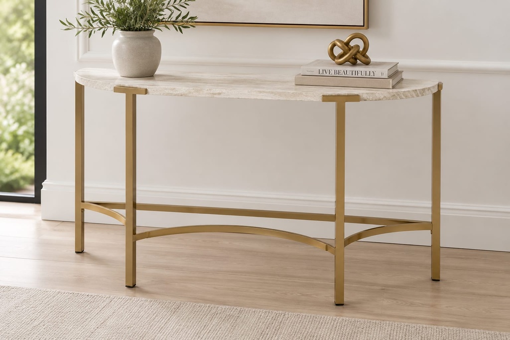 Halfmoon Colville 48"-Console Table 
