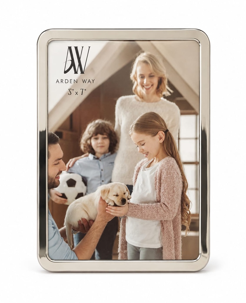 5" x 7" Arden Way Gold Squoval Picture Frame 