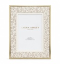 4" x 6" Laura Ashley Gold & Floral Picture Frame 