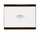 5" x 7" Trina Turk Black Strip Picture Frame 