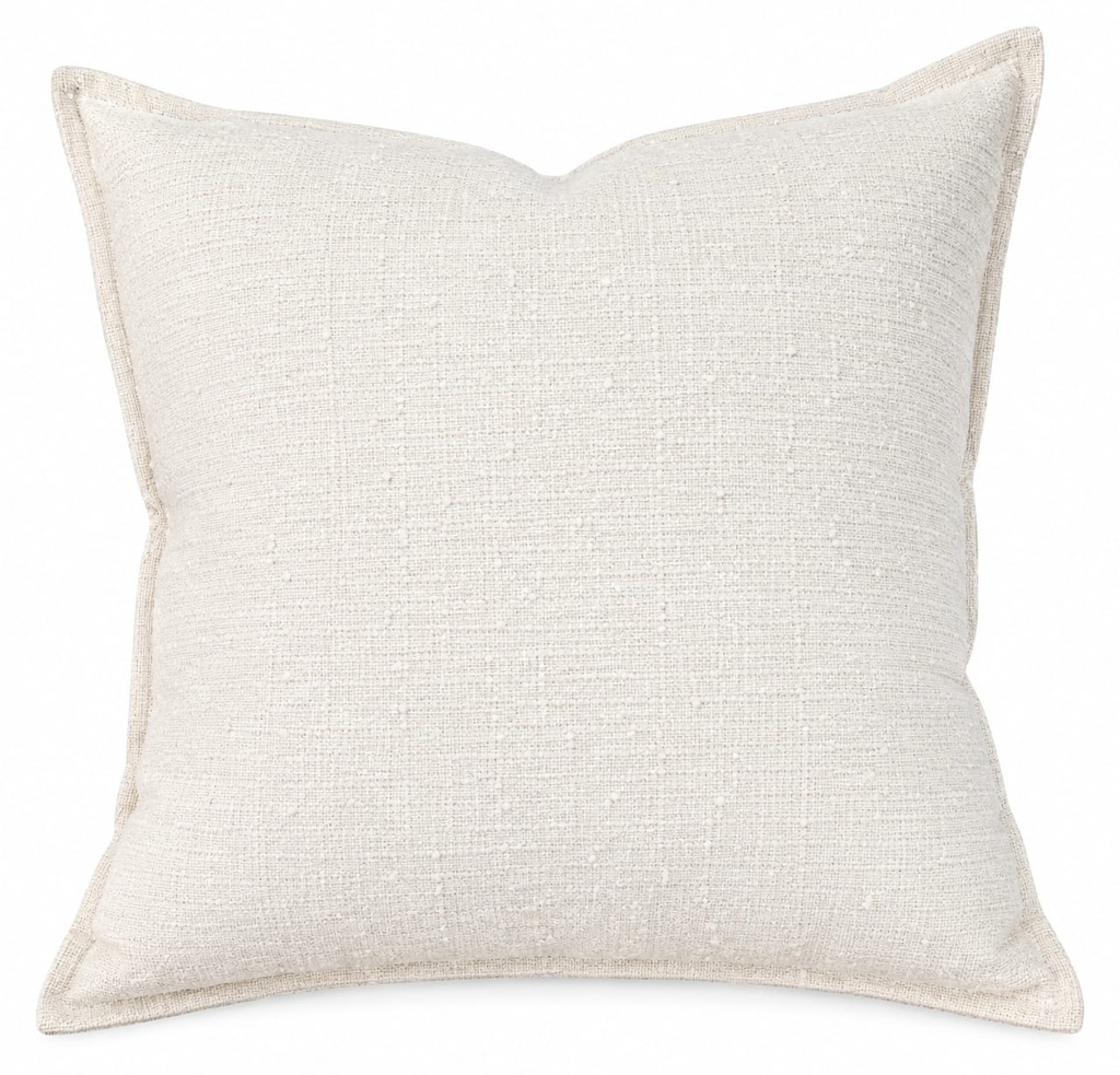 Jade & Clover Cream Pillow 
