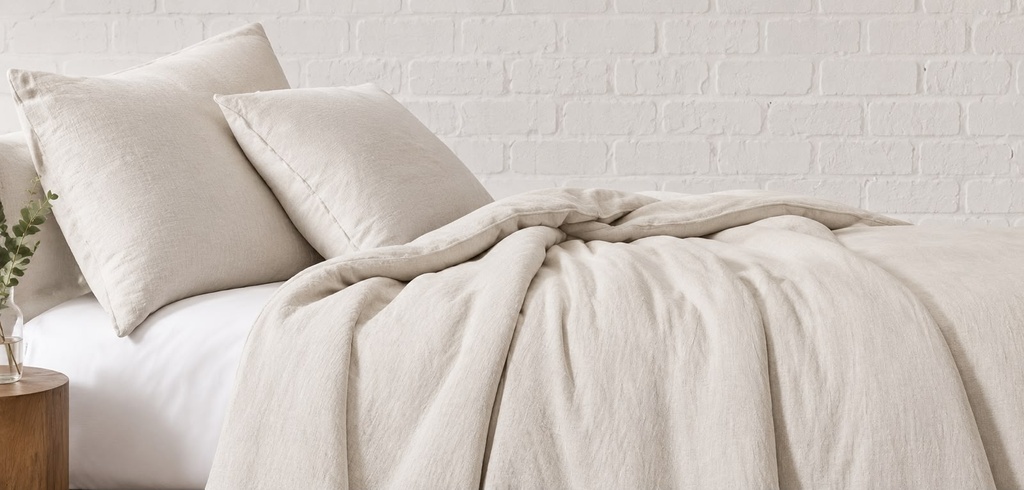Minimalistic Beige King 4 Piece Comforter Ser 