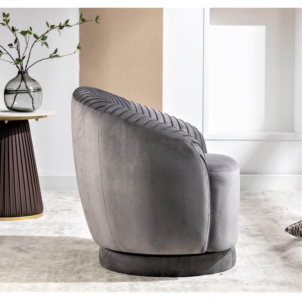 THE MAISON GREY SWIVEL CHAIR 