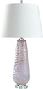 Subtle ombre glass & acrylic table lamp