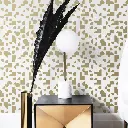 MOD GEO SOIREE GOLD WALLPAPER