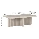 ALDER WHITE RECTANGULAR COFFEE TABLE