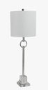 35" Silver Padua Table Lamp 