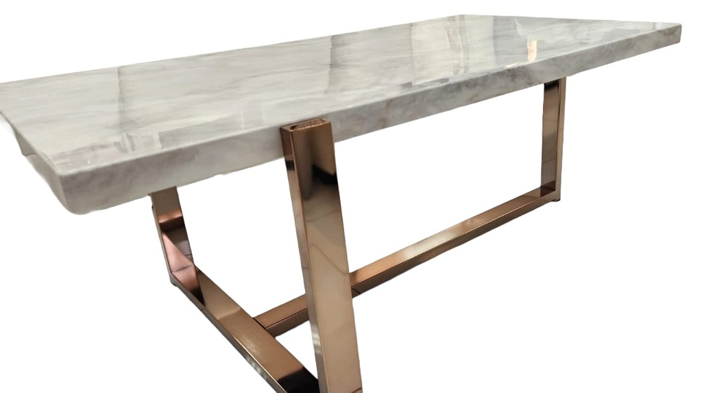 Damir Gold and Marble Coffee Table