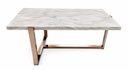 Damir Gold and Marble Coffee Table
