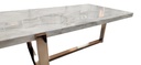 Damir Gold and Marble Coffee Table
