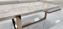 Damir Gold and Marble Coffee Table