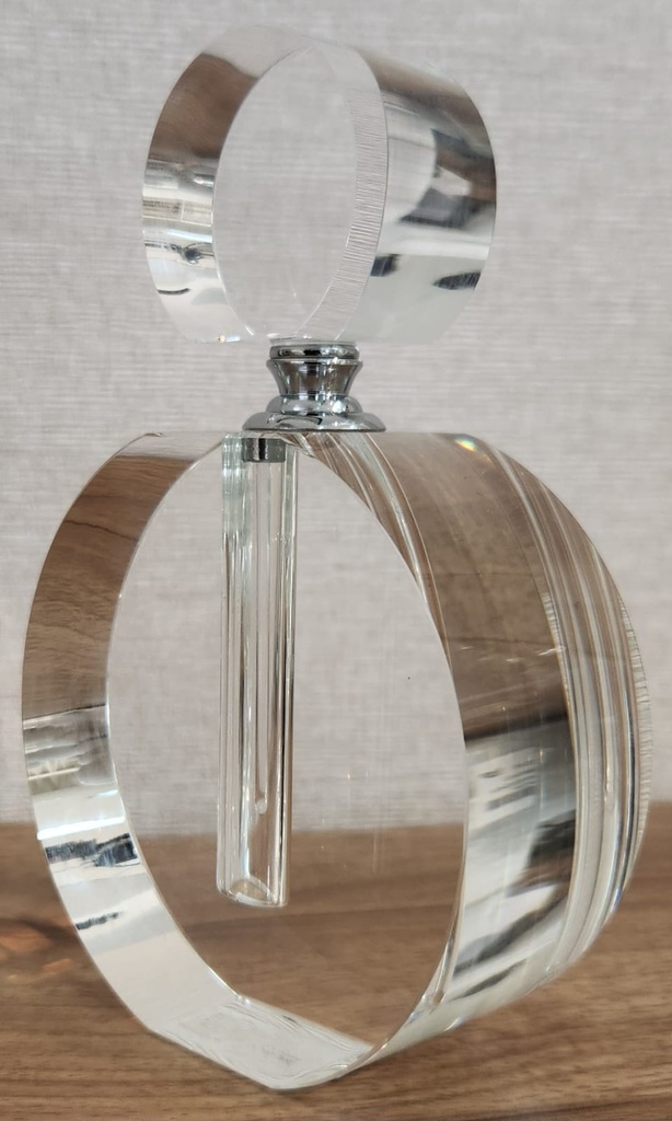 Double O-Modern Glass Perfume Bottle
