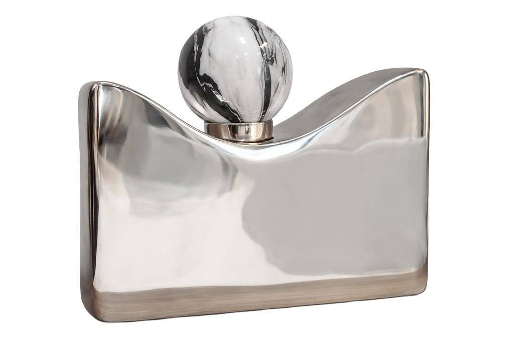 10" Ripon Silver Bottles