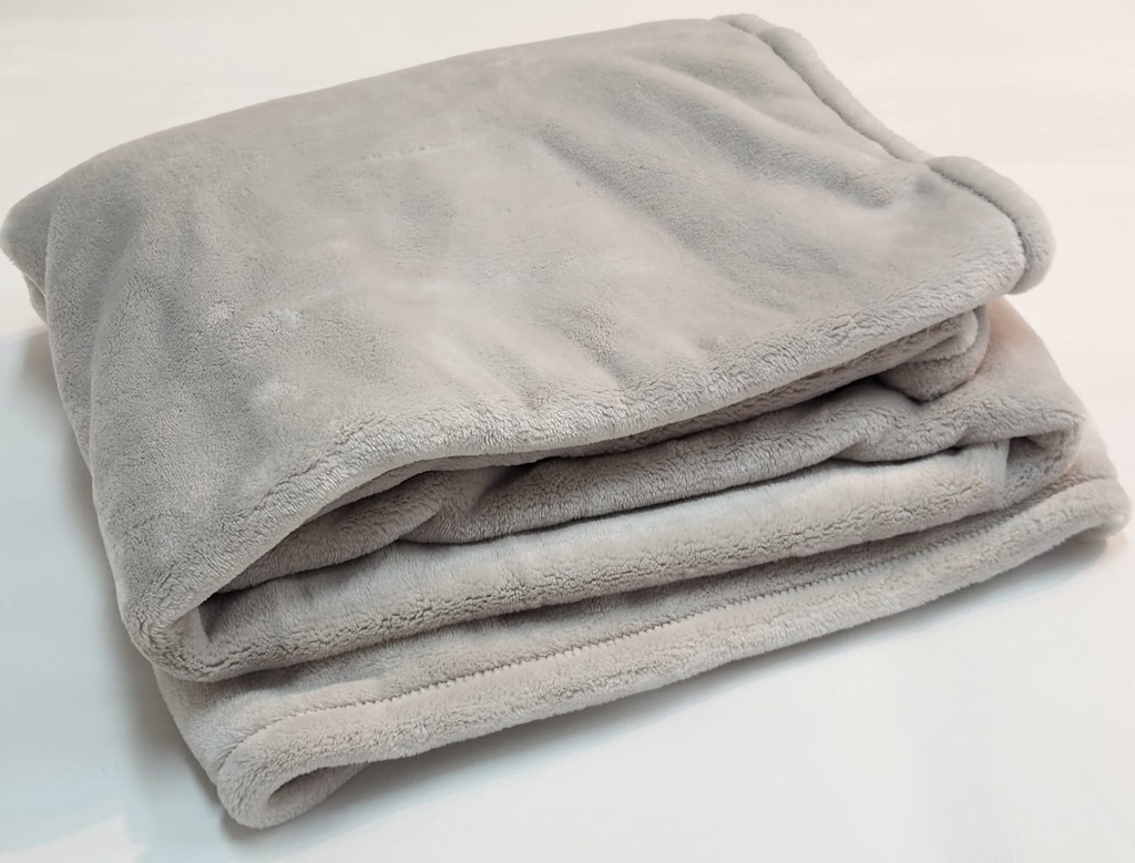 Rachel Zoe Oversized Blanket-Light Grey