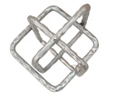 Silver Metal Square Orb 