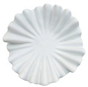 Large Ruffle Bowl -White  
