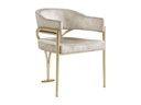 Gold Velvet Stone Dining Chair