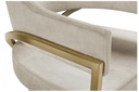 Gold Velvet Stone Dining Chair