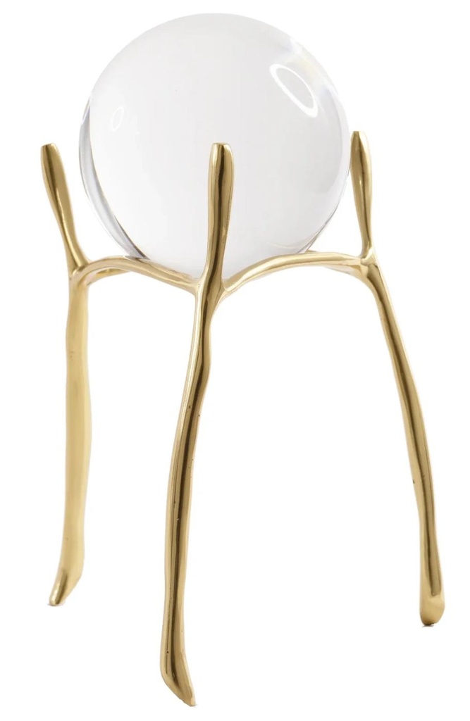 Crystal Structure W/ Gold Branches-Lg