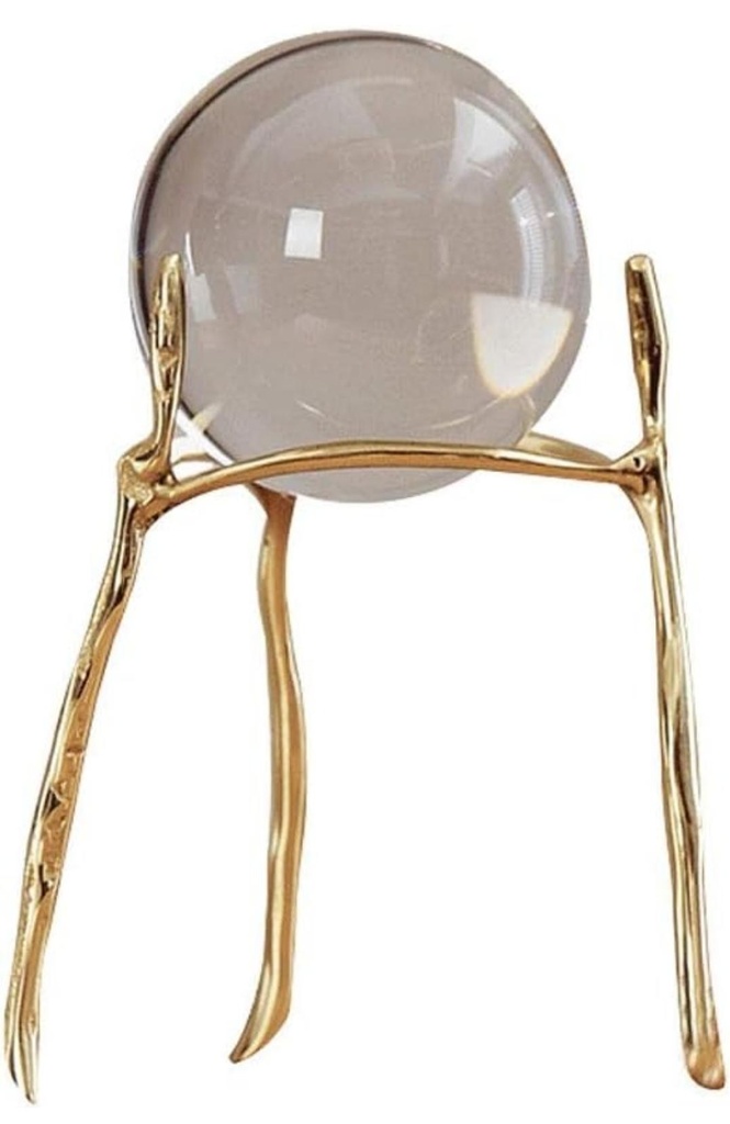 Crystal Structure W/ Gold Branches-Lg