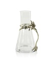 Orchid Pewter and Glass Pitcher