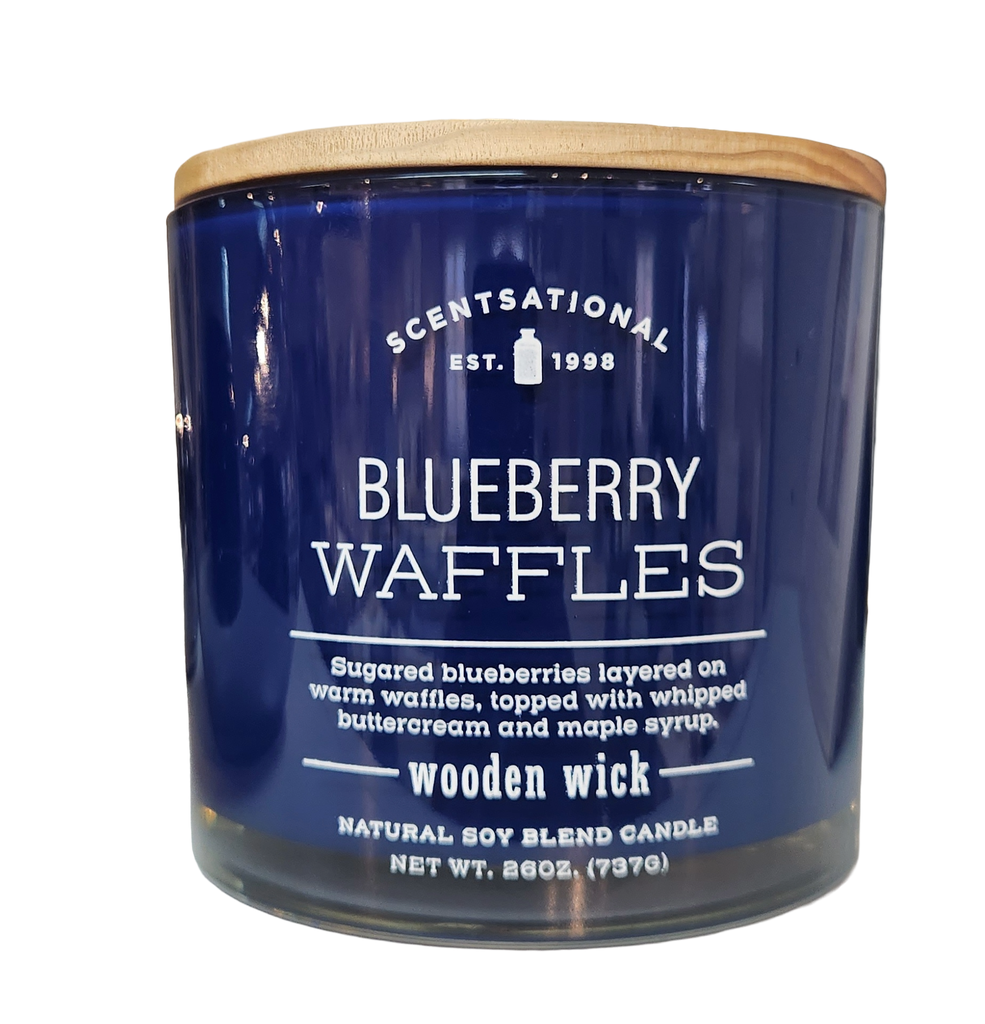 BLUBERRY WAFFLES 26 OZ NAVY JAR CANDLE