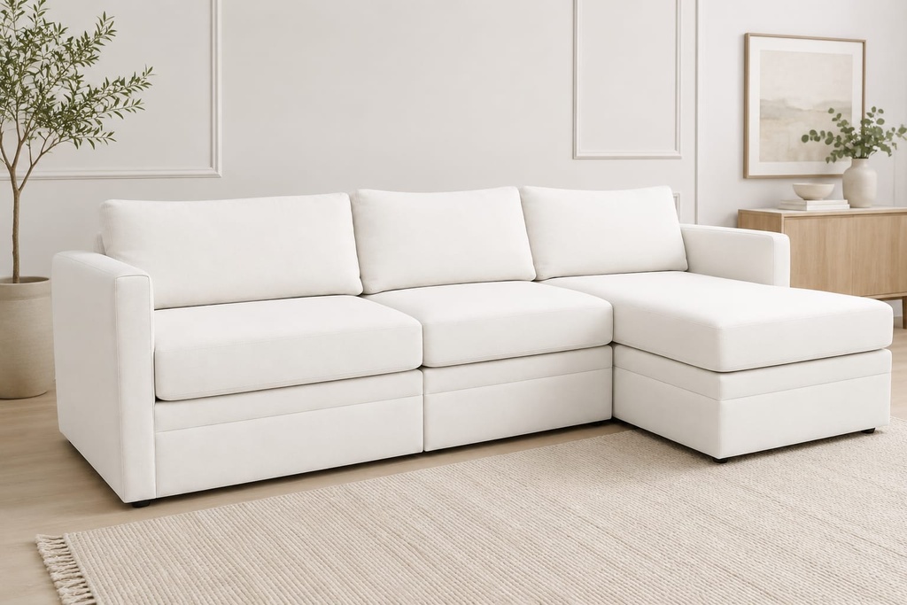 DL GRANDEUR 4PC SECTIONAL-TOUCH SAND