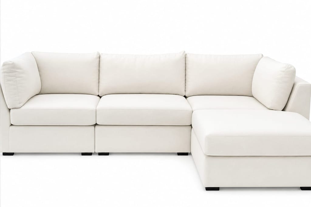 DL HARMONY 4PC SECTIONAL-TOUCH BEIGE 