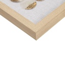 Madison Park -White & Gold Circles Wall Art 