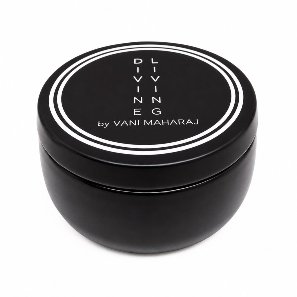 DL MEDIUM BLACK CANDLE