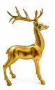   LARGE GOLD DEER LOOKING AHEAD