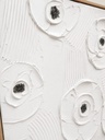 White Blooms Wallart  