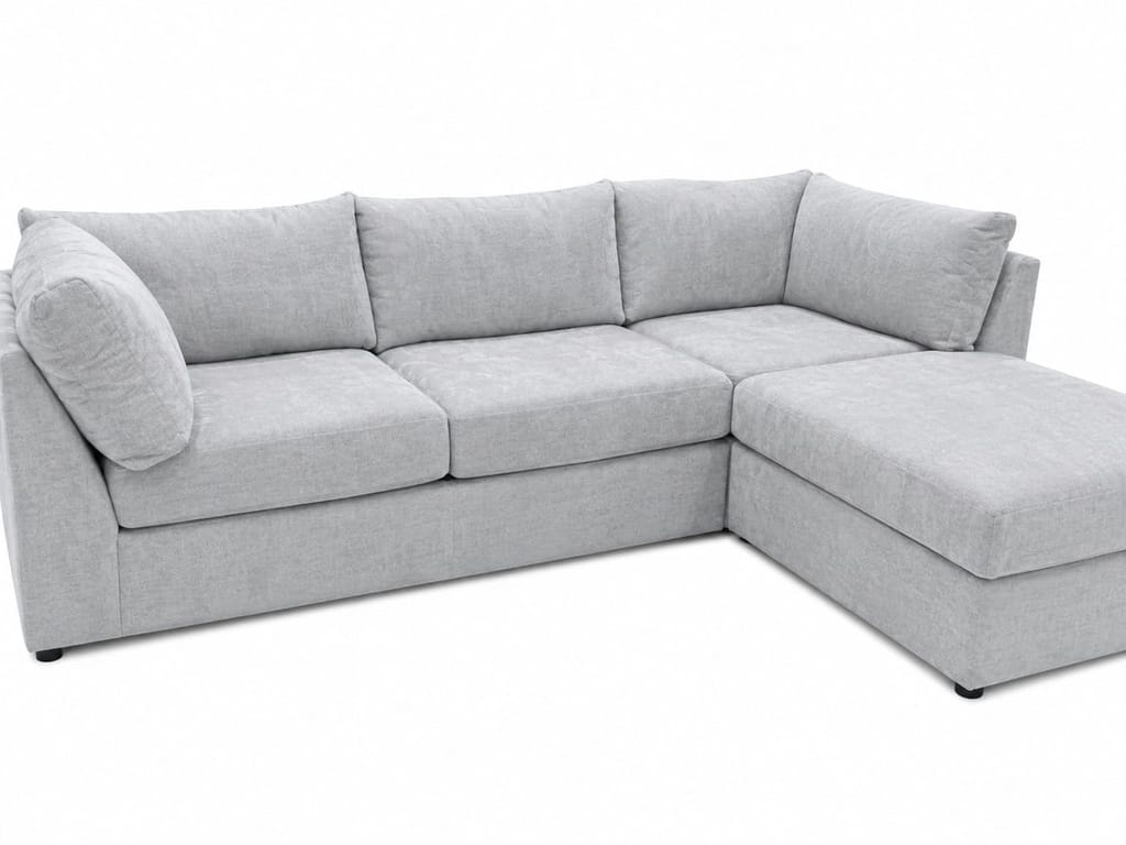 DL HARMONY 4PC SECTIONAL-TOUCH ALUMINUM