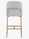 38.2" ANGELICK LIGHT GRAY COUNTERSTOOL 