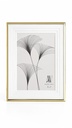 5" x 7" Arden Way Gold & White Inlay Picture Frame 