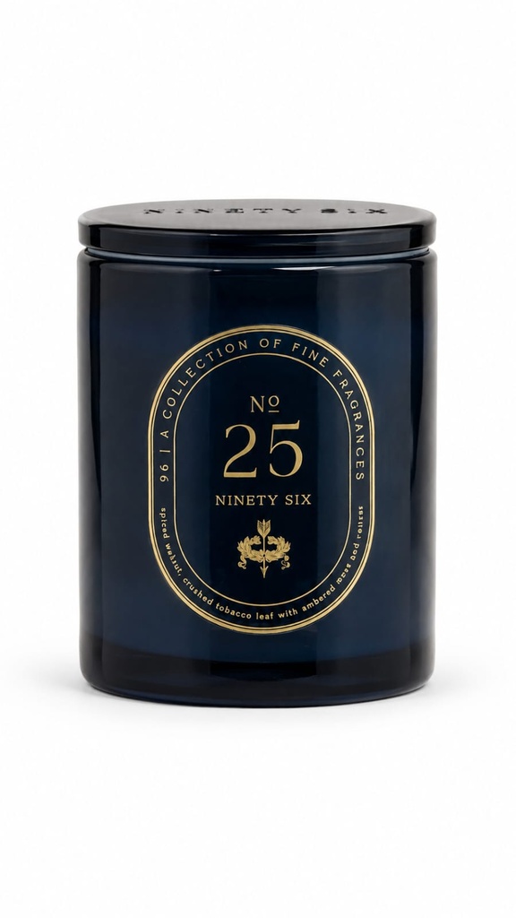 No. 25 Ninety Six Navy Blue Candle