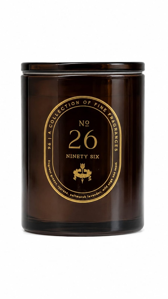 No. 26 Ninety Six Amber Candle