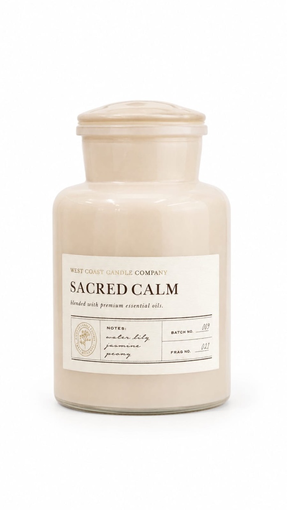Sacred Calm Scented Candle 