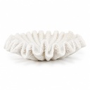 Coastal Marble Ruffle Decorative Tray 