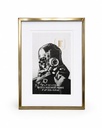 4" x 6" Gold Frame Vintage Picture Frame 