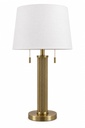 The Golden Fluted Base Lamp