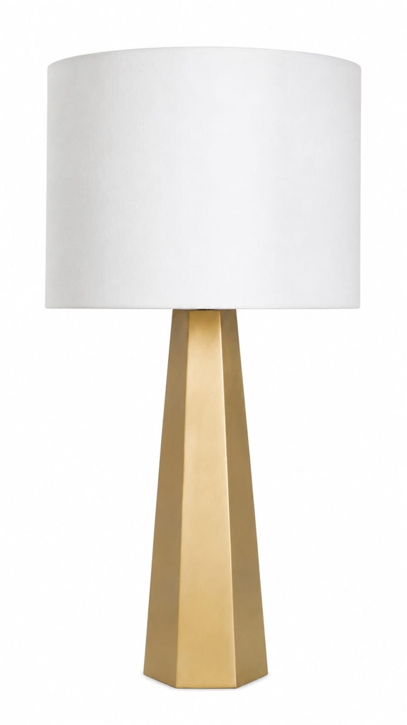 Golden Obelisk Base Lamp