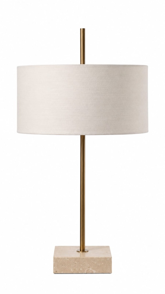 Stockholm Brass Base Table Lamp 