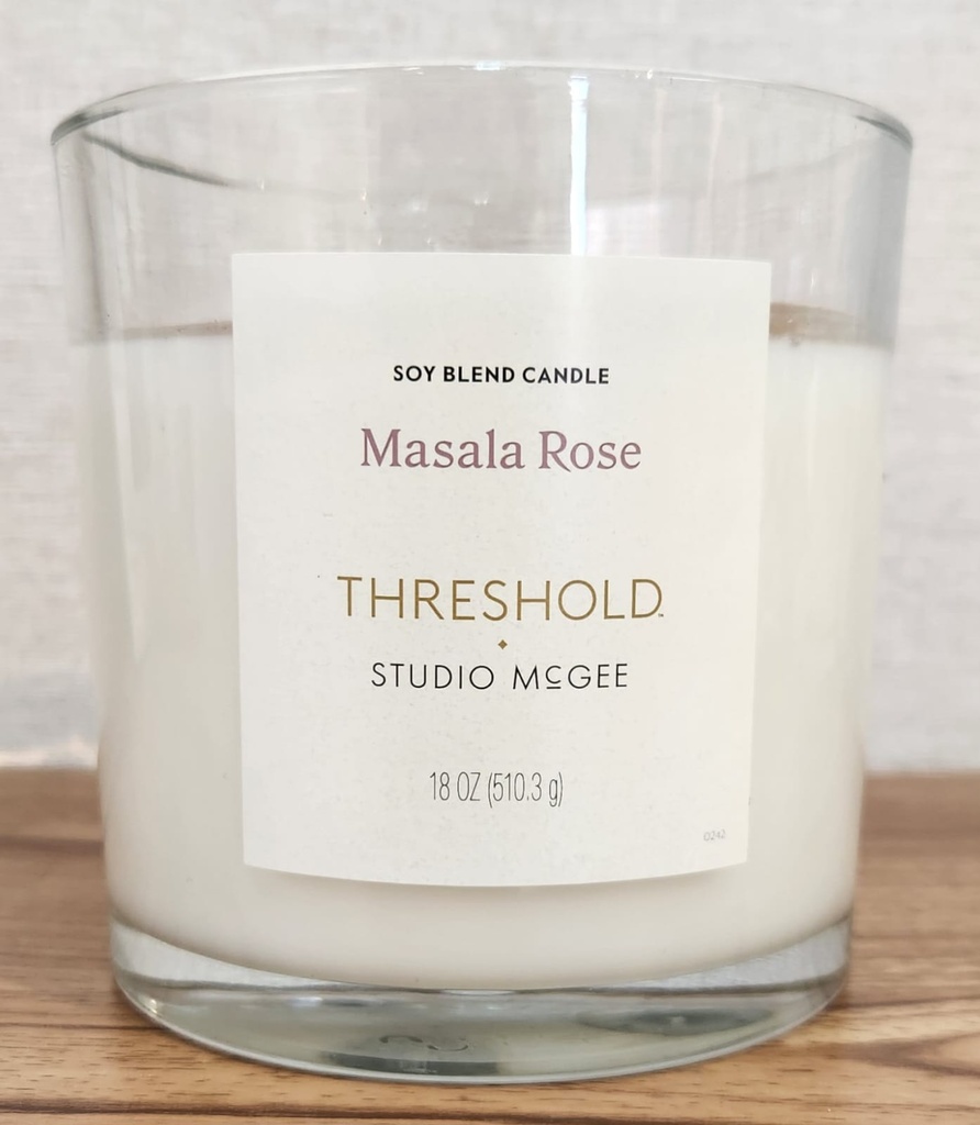 Masala Rose Threshold 18oz Candle   