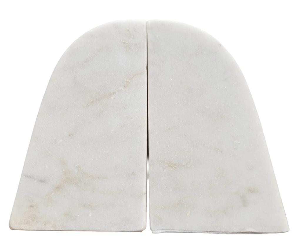 2PC MARBLE THRESHOLD BOOKEND  