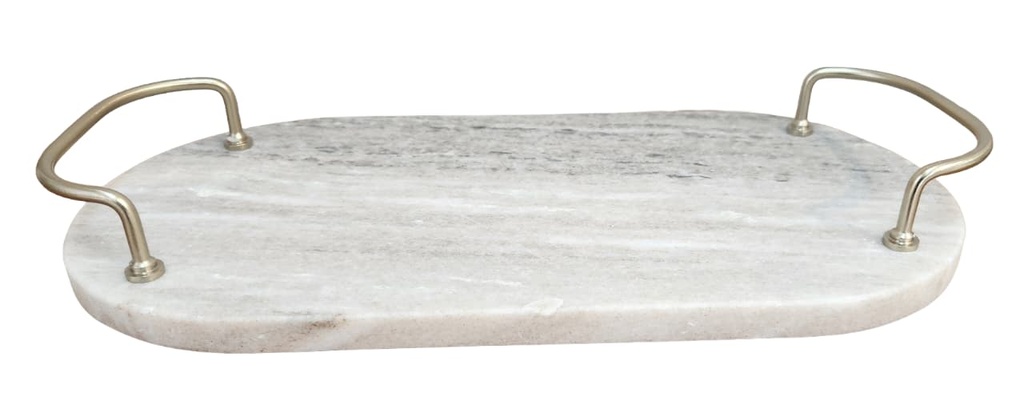 WARM BEIGE MARBLE TRAY   