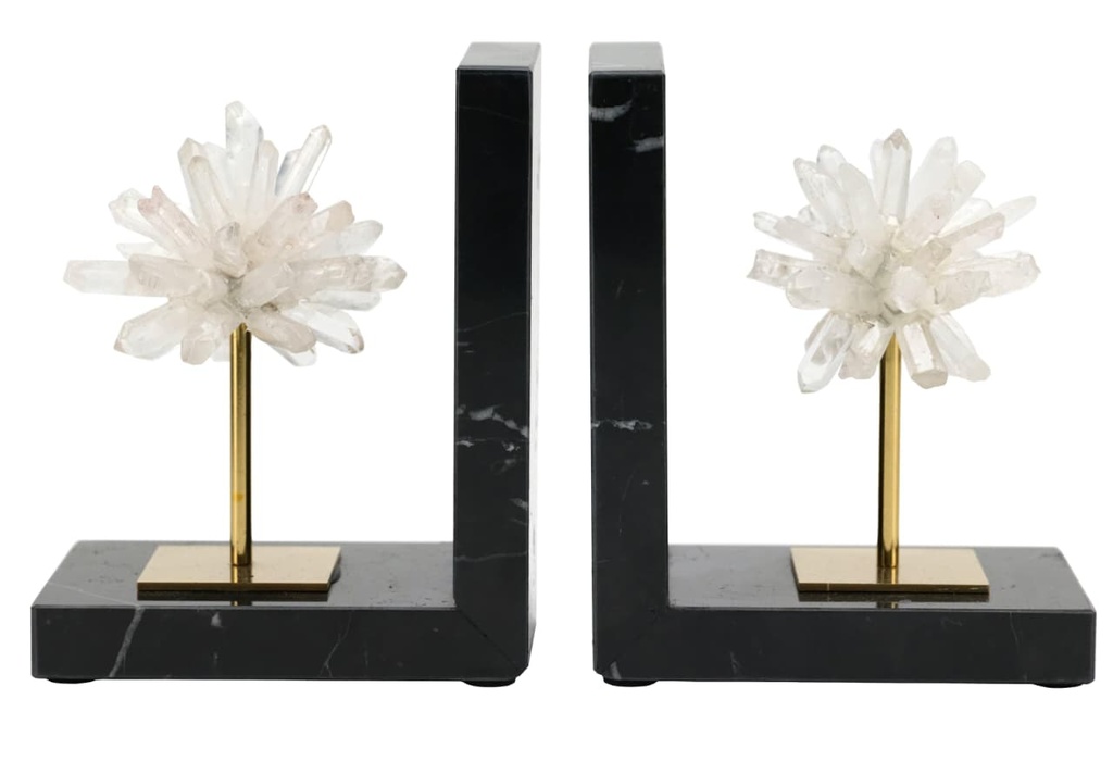 6"Celeste Orb Marble Bookend