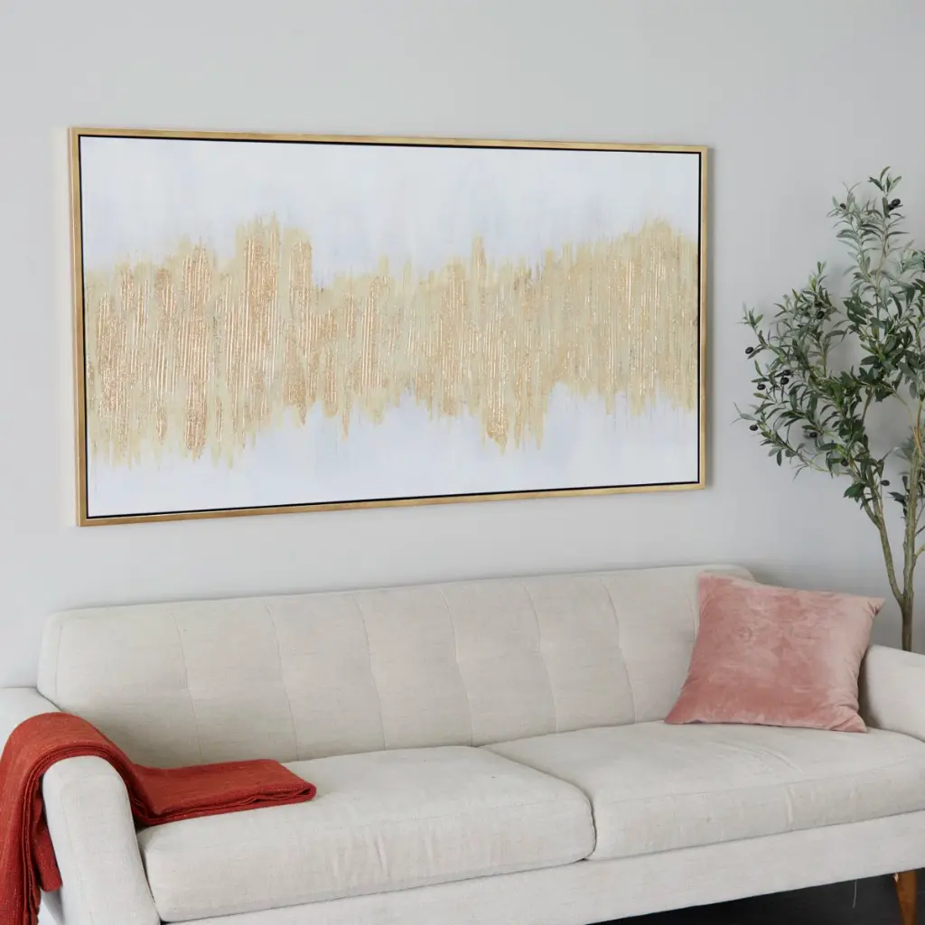 Contemporary Painting-Gold 