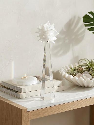 Crystal Clear Clara Crystal Statuary-White