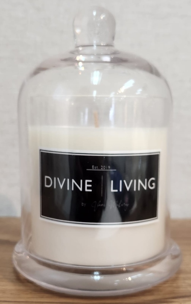 AG Scented Candle Jar with Glass
Dome - Amber Musk